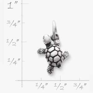 James Avery used sterling silver turtle charm